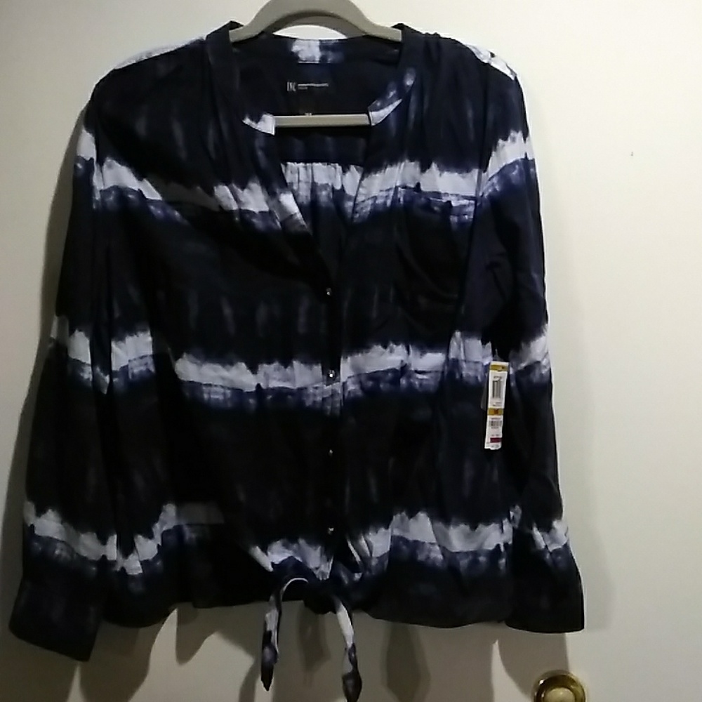 INC Brand New Top 16W (Navy/White)